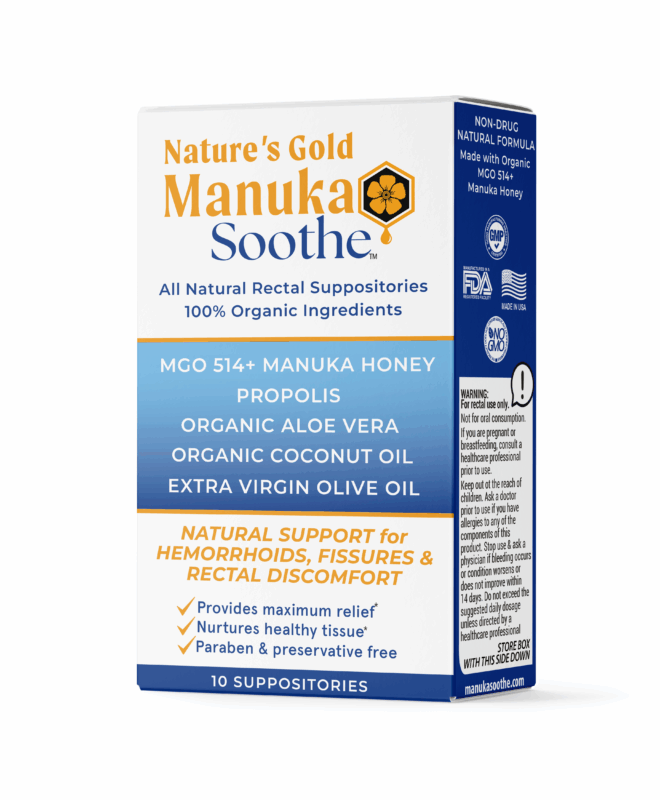 Manuka Soothe Suppositories